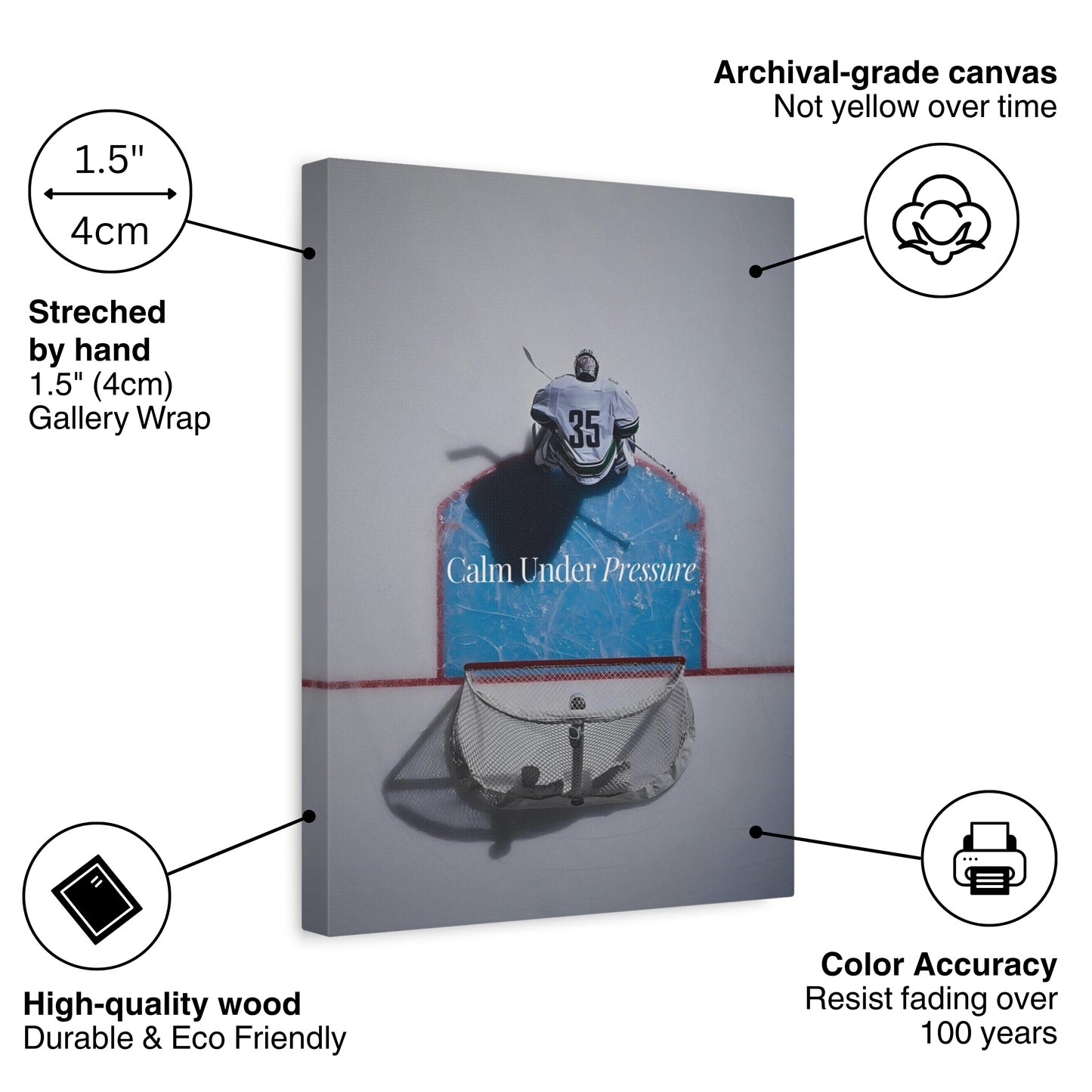 Calm Under Pressure - Hockey