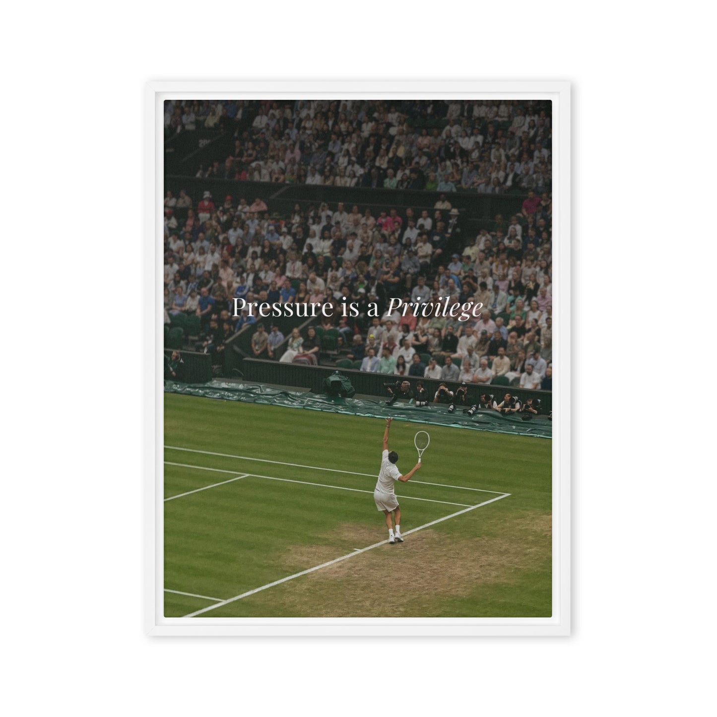 Pressure Is a Privilege – Tennis Edition