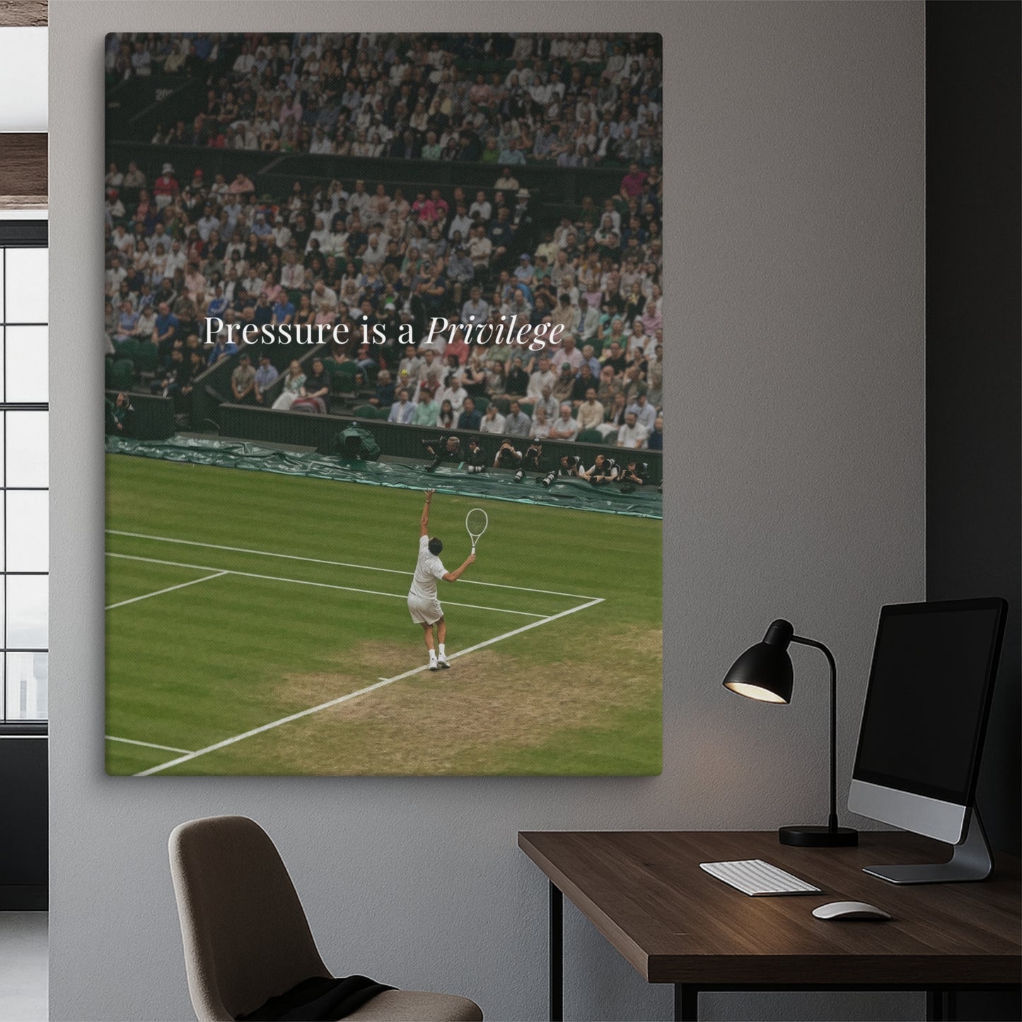 Pressure Is a Privilege – Tennis Edition