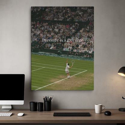 Pressure Is a Privilege – Tennis Edition