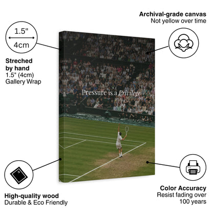 Pressure Is a Privilege – Tennis Edition