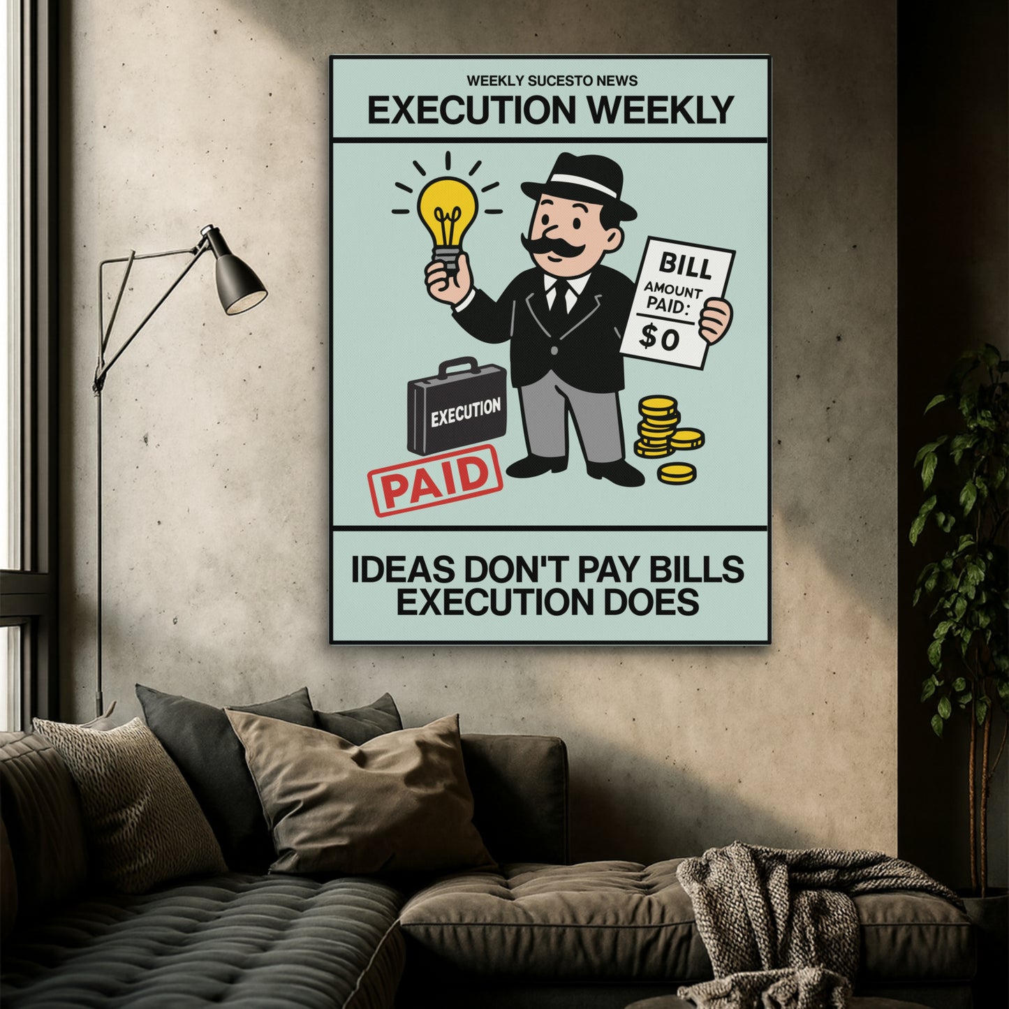 Ideas Don't Pay Bills