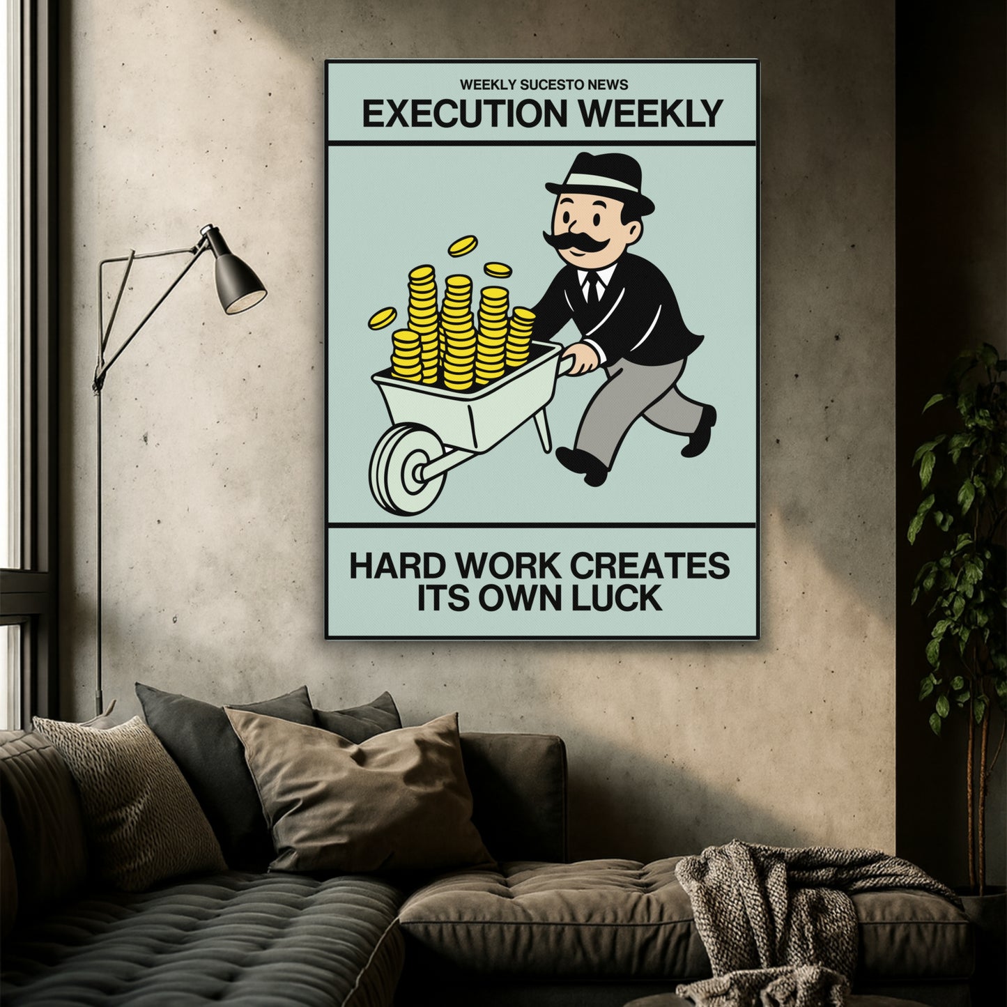 Hard Work Creates Its Own Luck