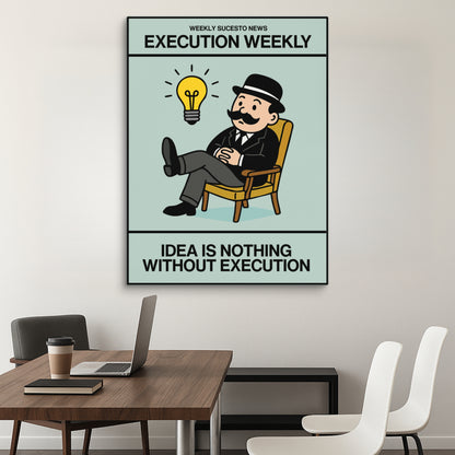 Idea Is Nothing Without Execution