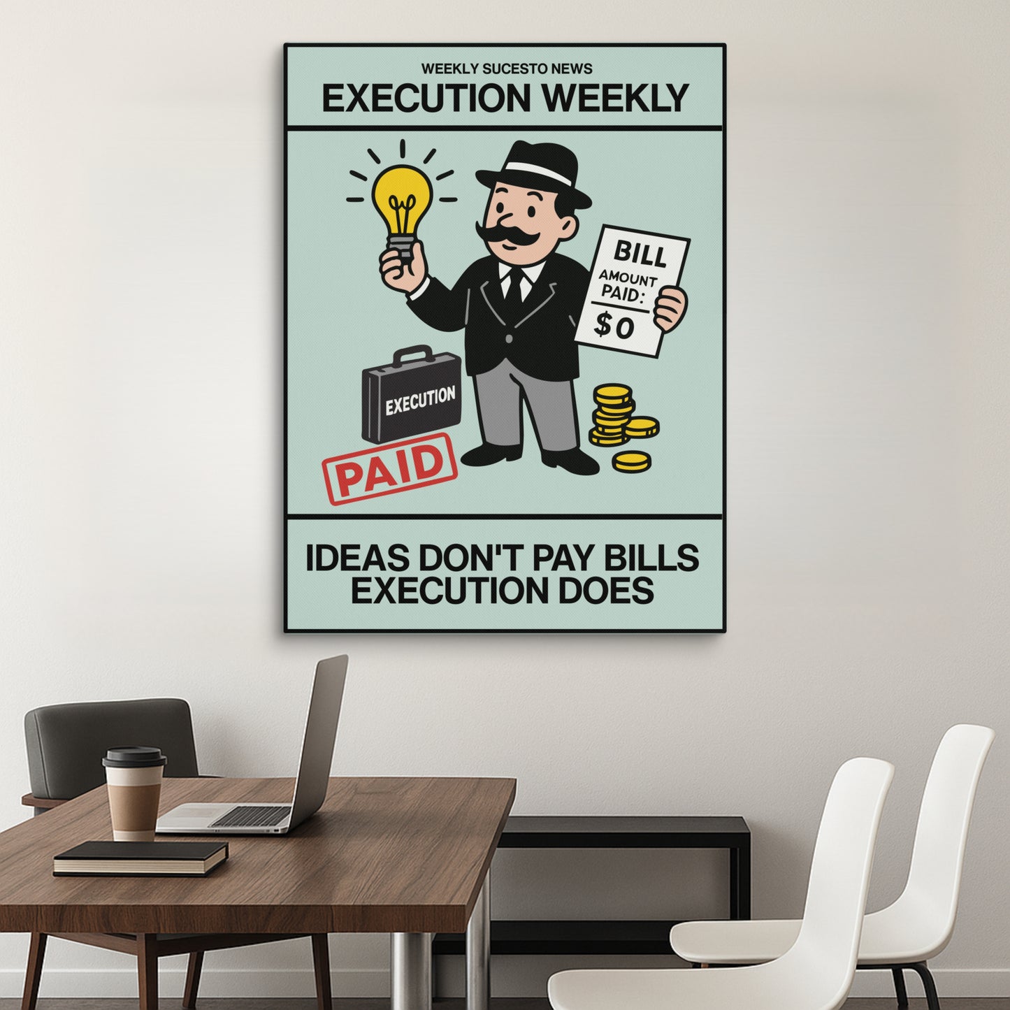 Ideas Don't Pay Bills