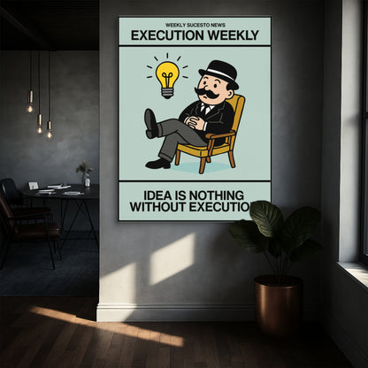 Idea Is Nothing Without Execution