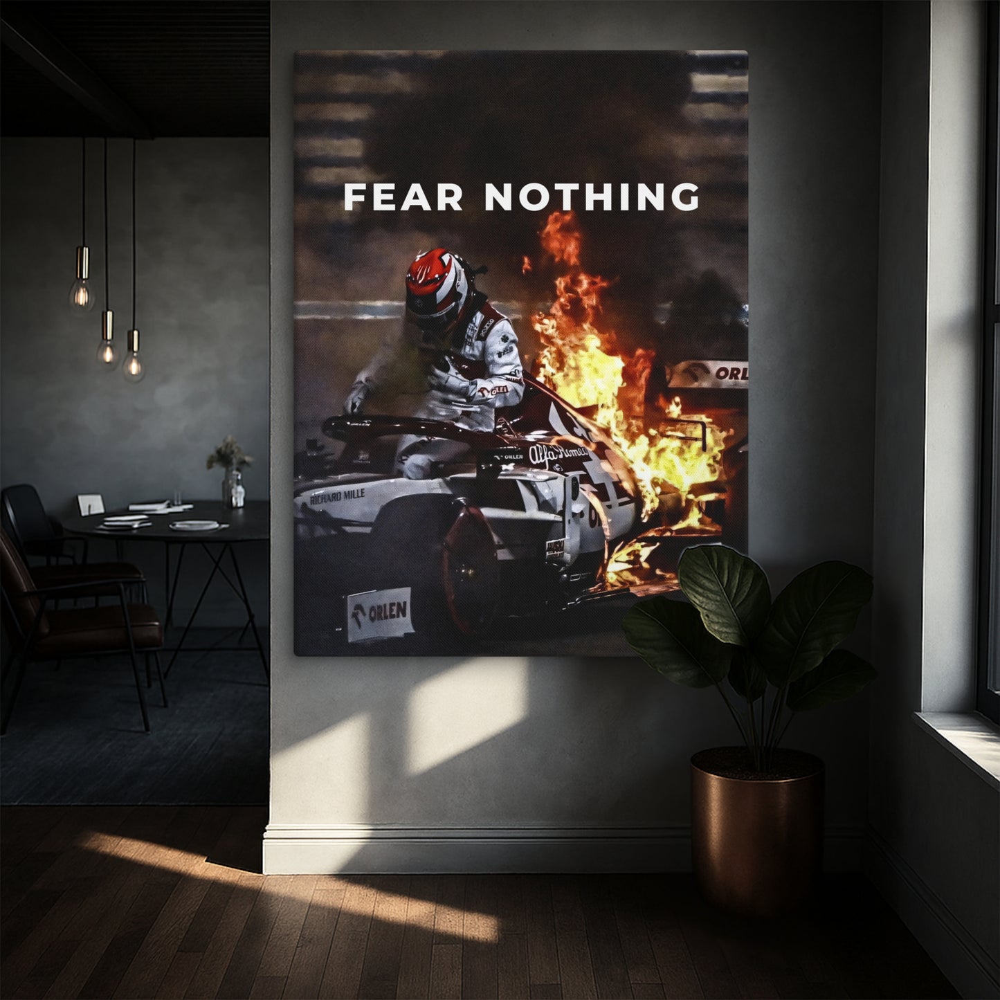 The Man Walked Out Of Fire