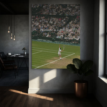 Pressure Is a Privilege – Tennis Edition