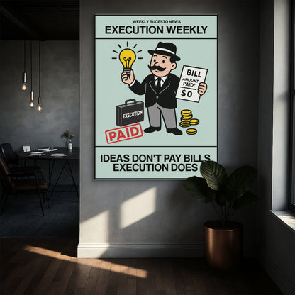 Ideas Don't Pay Bills