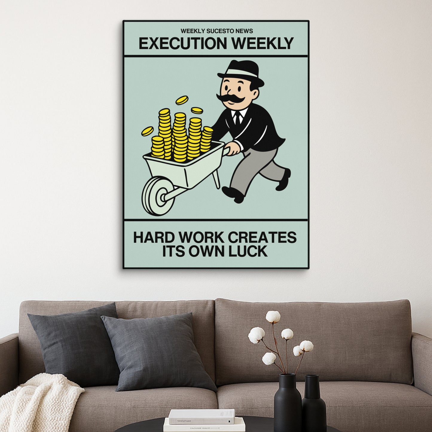 Hard Work Creates Its Own Luck