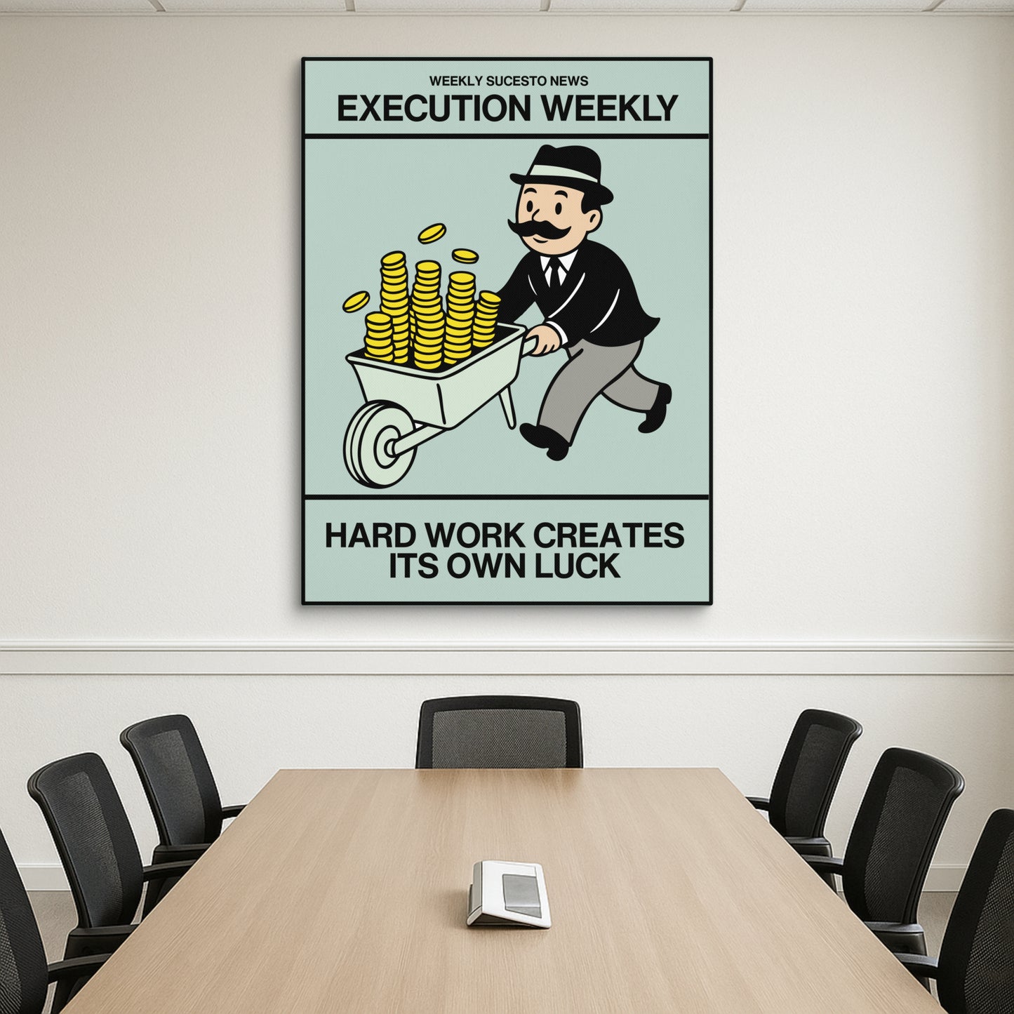 Hard Work Creates Its Own Luck