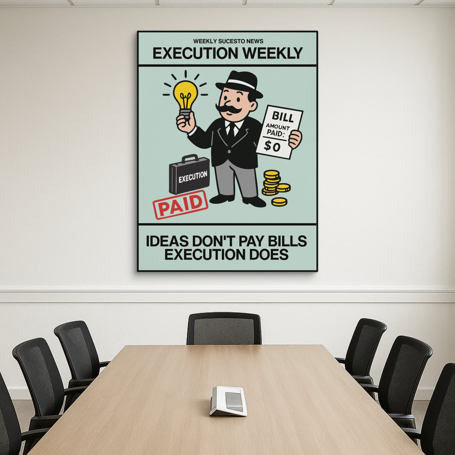 Ideas Don't Pay Bills