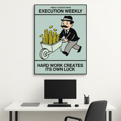 Hard Work Creates Its Own Luck