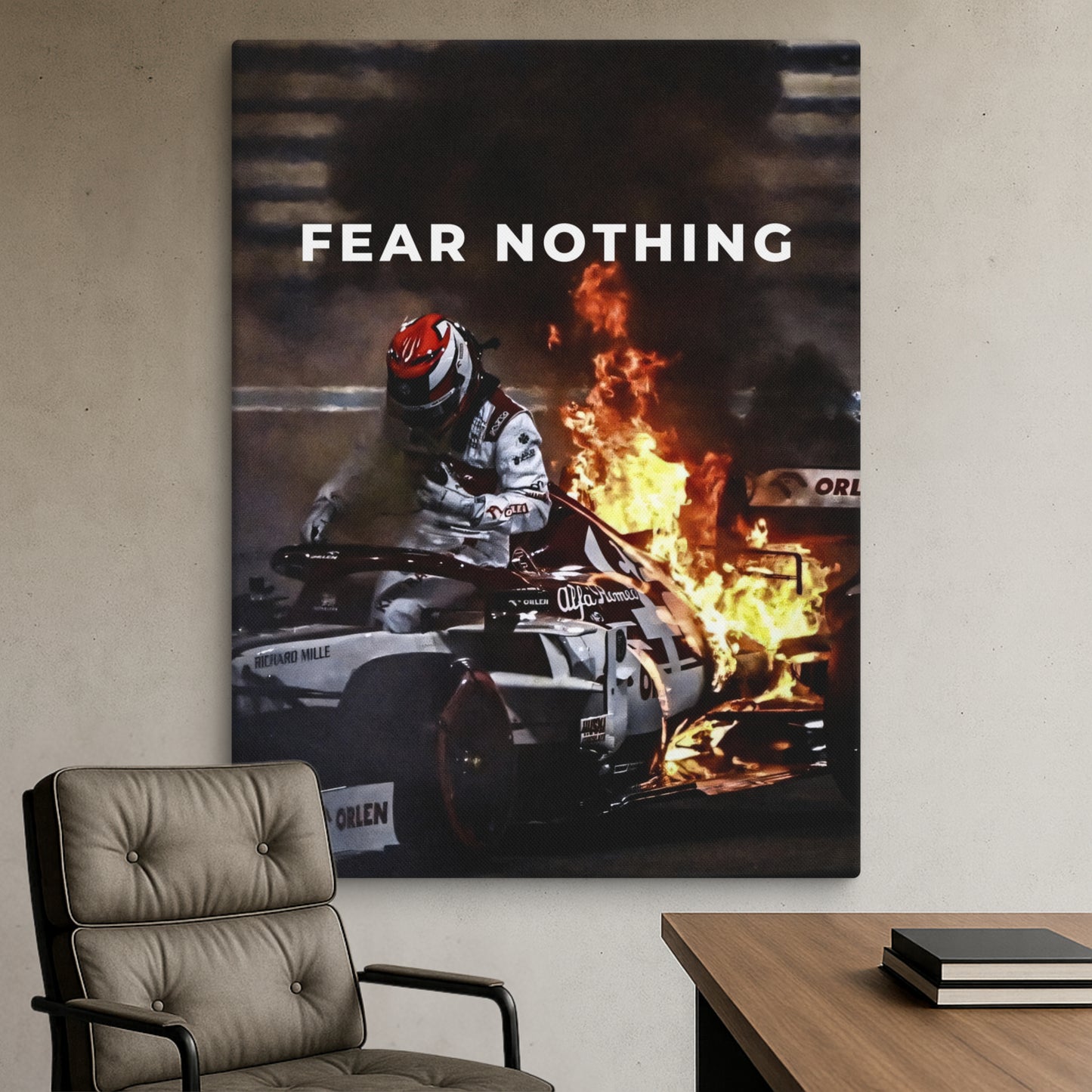 The Man Walked Out Of Fire