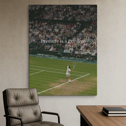 Pressure Is a Privilege – Tennis Edition