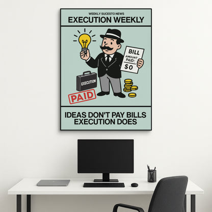 Ideas Don't Pay Bills