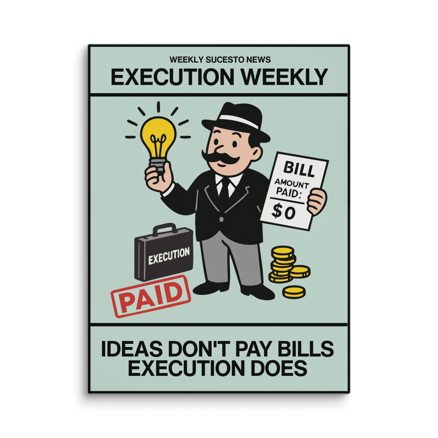 Ideas Don't Pay Bills