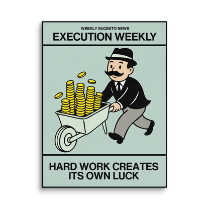 Hard Work Creates Its Own Luck